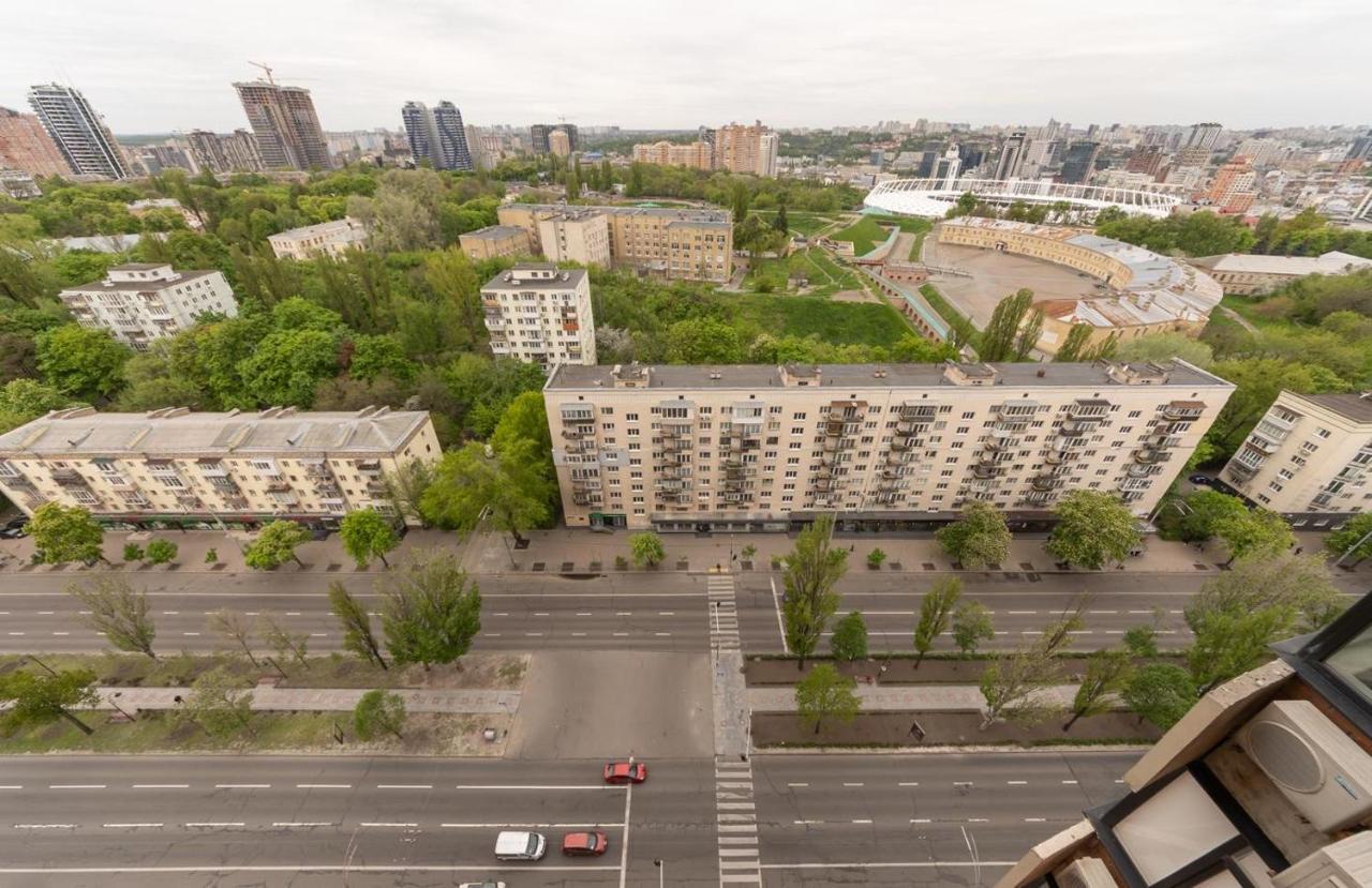 Апартаменти Люкс Класу В Новому Будинку В Центрі เคียฟ ภายนอก รูปภาพ