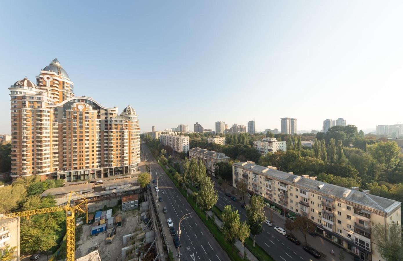 Апартаменти Люкс Класу В Новому Будинку В Центрі เคียฟ ภายนอก รูปภาพ